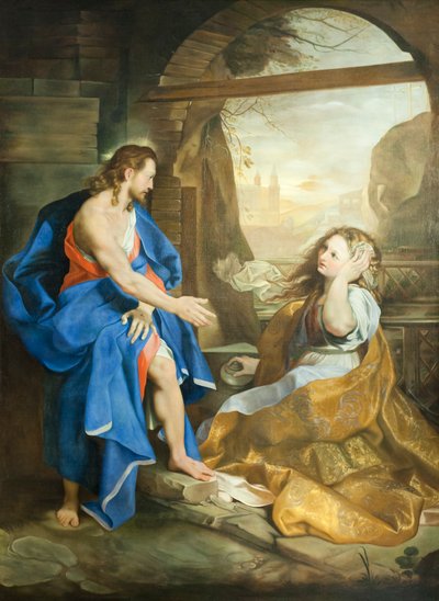Noli Me Tangere (óleo sobre lienzo) de Federico Fiori (after) Barocci or Baroccio