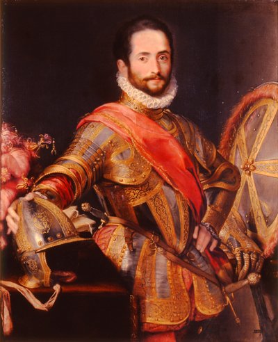 Retrato de Francesco Maria della Rovere (óleo sobre lienzo) de Federico Fiori (studio of) Barocci or Baroccio