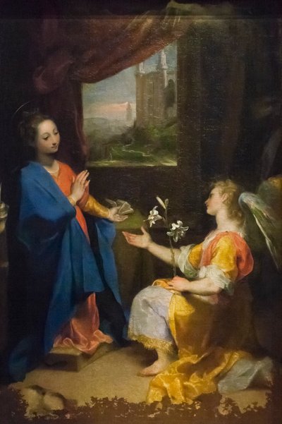 Anunciación, retablo de Federico Fiori Barocci or Baroccio