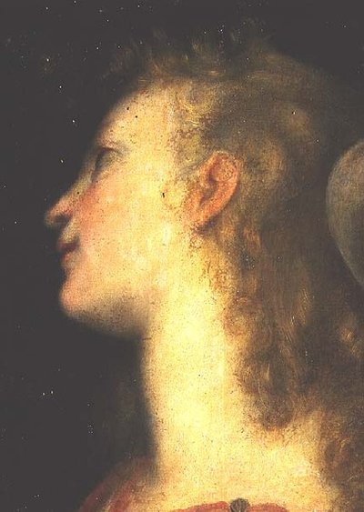 Cabeza de un Ángel de Federico Fiori Barocci or Baroccio