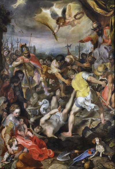 Martirio de San Vital de Federico Fiori Barocci or Baroccio