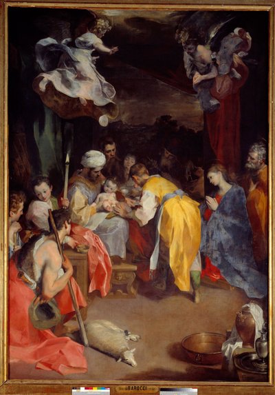 La circuncisión de Jesús de Federico Fiori Barocci or Baroccio