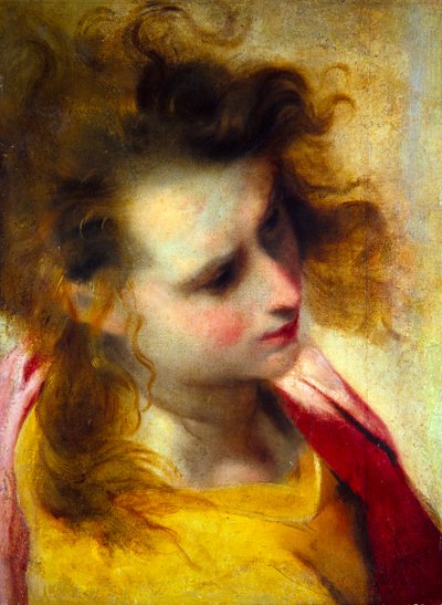 La Deposición: Boceto para el retablo de San Juan de Urbino (óleo sobre papel o lienzo) de Federico Fiori Barocci or Baroccio