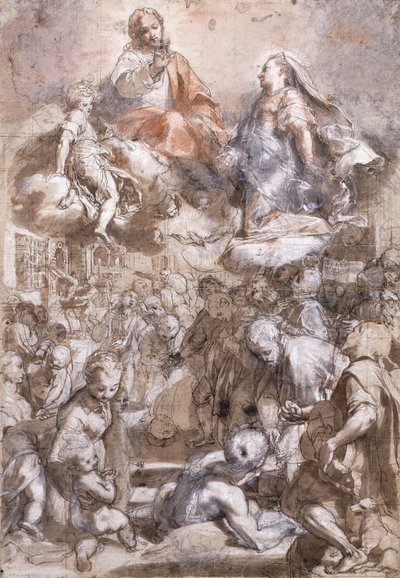 La Madonna del Popolo de Federico Fiori Barocci or Baroccio
