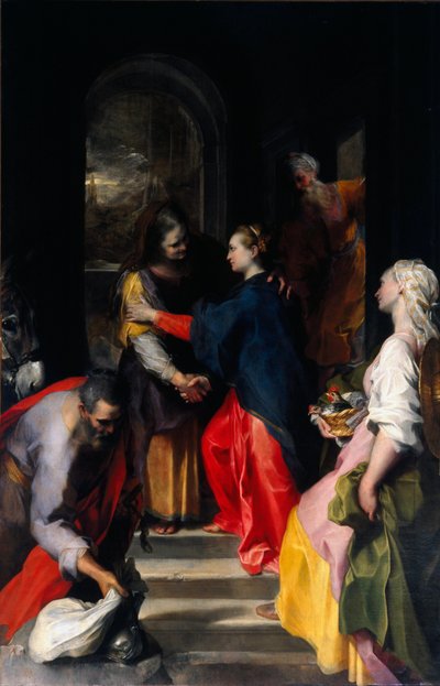 La Visitación de Federico Fiori Barocci or Baroccio