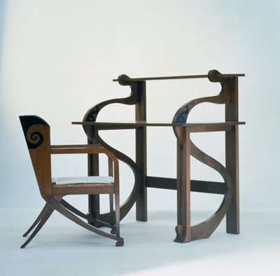 Escritorio con silla de Federico Tesio