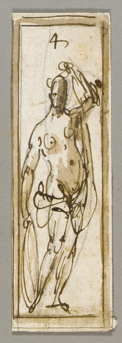 Dibujo de Federico Zuccaro