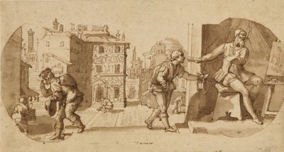 Episodio de la vida de Taddeo Zuccaro de Federico Zuccaro