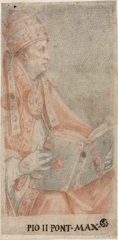 Papa Pío II de Federico Zuccaro