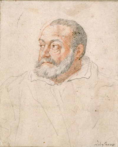 Retrato de un hombre, Barozzi da Vignola de Federico Zuccaro