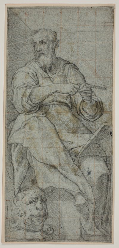 San Marcos el evangelista de Federico Zuccaro
