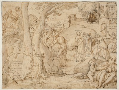 El jardín de la penitencia de Federico Zuccaro