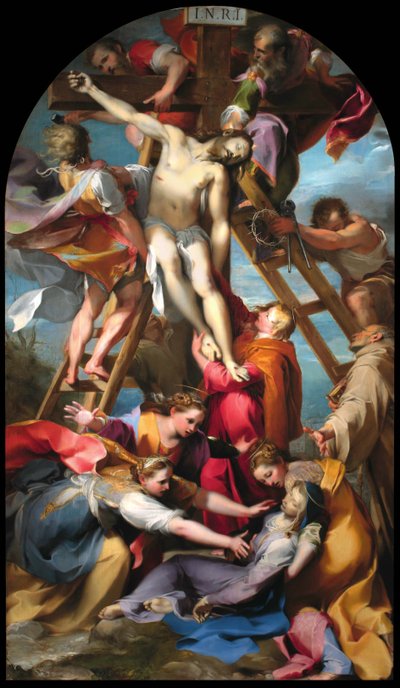 El descendimiento de la cruz, 1569 de Federigo Barocci