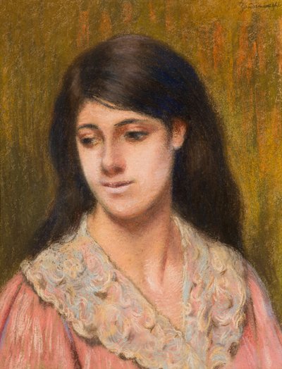 Cabeza de mujer de Federigo Zandomeneghi