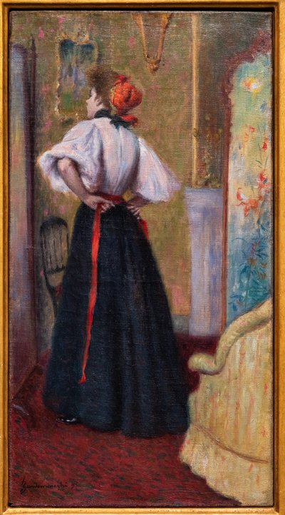 Mirarse en el espejo de Federigo Zandomeneghi