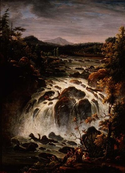 La Cascada de Imatra en Finlandia de Fedor Mikhailovich Matveev