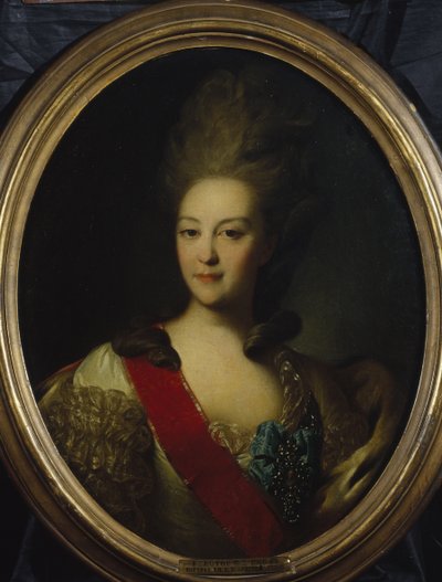Retrato de la condesa Ekaterina Nikolayevna Orlova 1758-1781, c. 1779 de Fedor Stepanovich Rokotov
