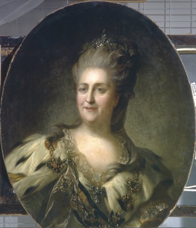 Retrato de la Emperatriz Catalina II 1729-1796, 1779 de Fedor Stepanovich Rokotov