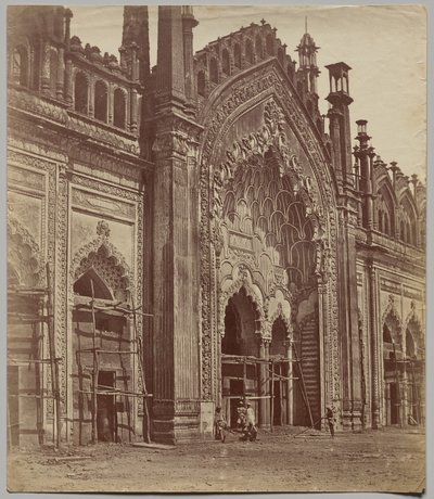 Puerta Jama Masjid de Felice A. Beato