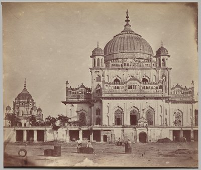 Pequeña Mezquita en Kaiserbagh de Felice A. Beato