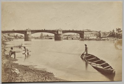 el puente de hierro de Felice A. Beato