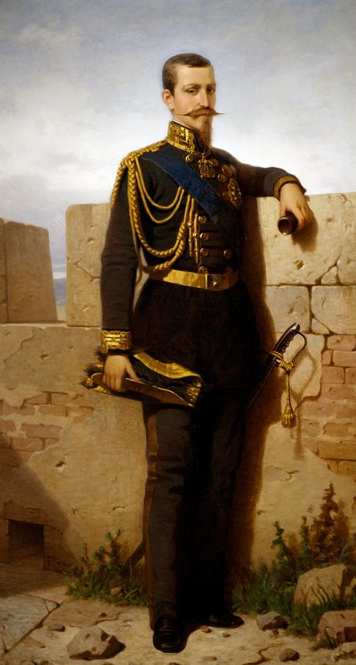 Retrato del Príncipe Fernando de Saboya de Felice Barucco