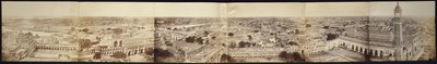 Panorama de Lucknow, tomado desde el Palacio Kaiserbagh de Felice Beato