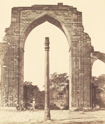 Arco en Kootub de Felice Beato