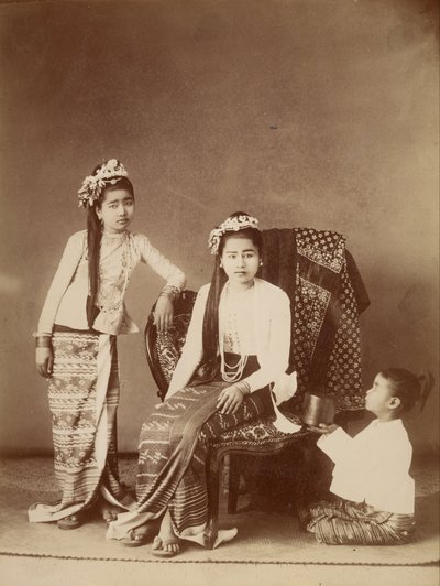 Princesas Birmanas de Felice Beato