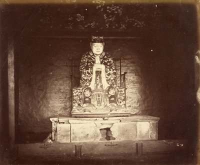 [Confucio, Cantón, China] de Felice Beato