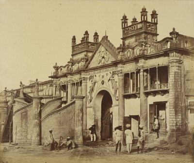 Entrada al Kaiserbagh de Felice Beato