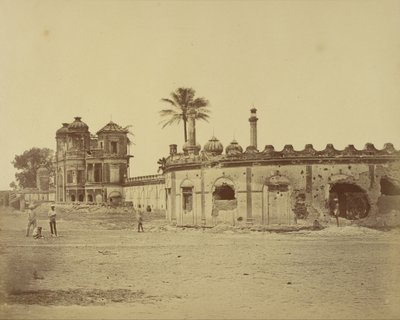 Exterior del Secundra Bagh de Felice Beato