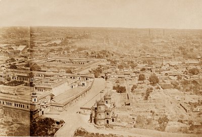 Vista general de Husainabad de Felice Beato