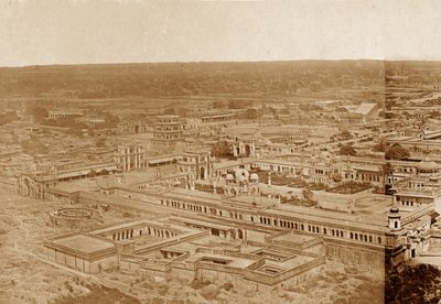 Vista general de Husainabad y sus alrededores de Felice Beato