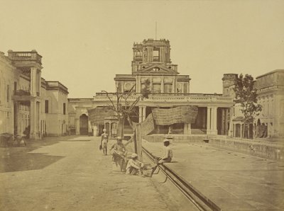 [Interior del Ferad Buksh] de Felice Beato