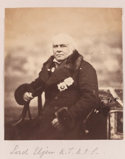 James Bruce octavo Conde de Elgin, 1860 de Felice Beato