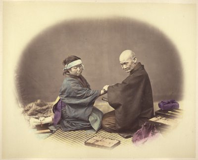 Médico y paciente japoneses de Felice Beato