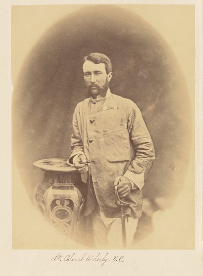 Teniente Coronel Wolsely, V.C. de Felice Beato