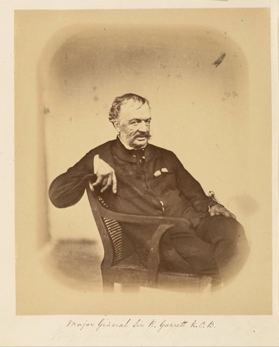 General de División Sir R. Garrett, K.C.B. de Felice Beato