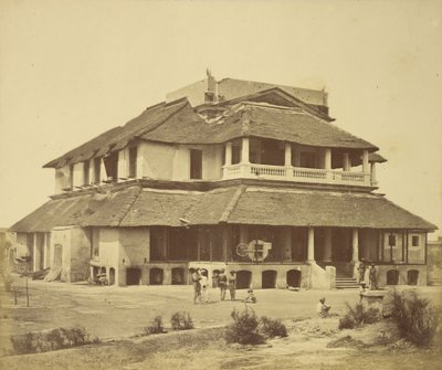 La casa del Mayor Banks de Felice Beato