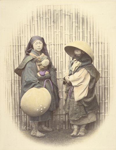 Monjas mendicantes de Felice Beato