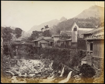 Nagasaki de los pueblos originarios de Creek de Felice Beato