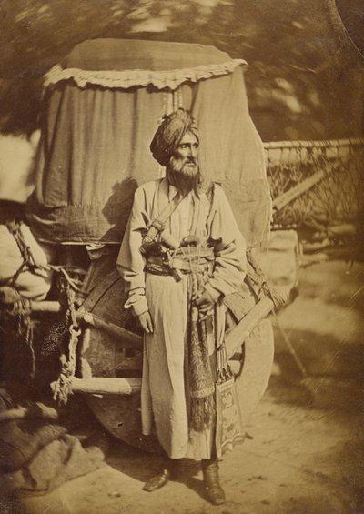 Oficina de nativos, Caballería Irregular del Punjab de Felice Beato