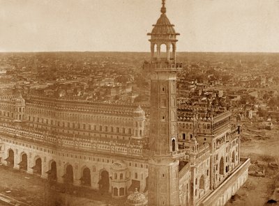Panorama de MachiBoran, Lucknow de Felice Beato