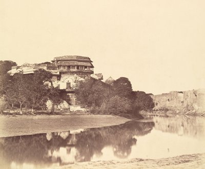 Parte del palacio y Sulim Ghur de Felice Beato