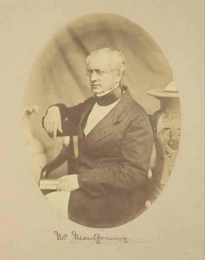 Retrato de Sir Robert Montgomery, Esq., B.C.S, Comisionado Jefe en Oude de Felice Beato