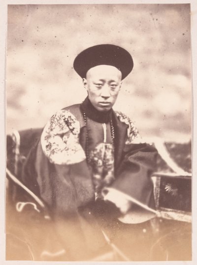 Príncipe Gong Qinwang de China, 1860 de Felice Beato
