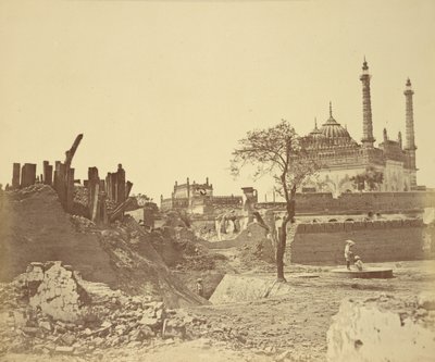 [Ruinas de una batería Sepoy] de Felice Beato