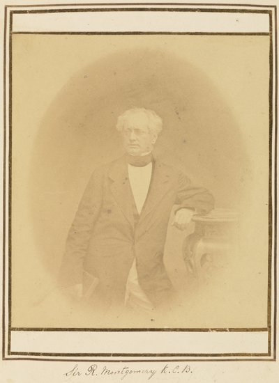 Sir R. Montgomery, K.C.B. de Felice Beato