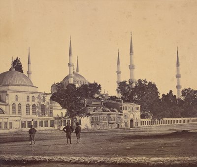 Mezquita del Sultán Ahmed de Felice Beato